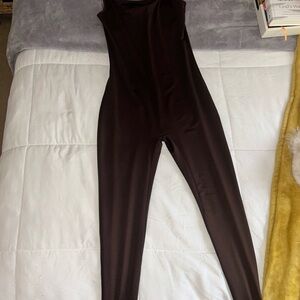 Fashion Nova Sleek Black Jumpsuit